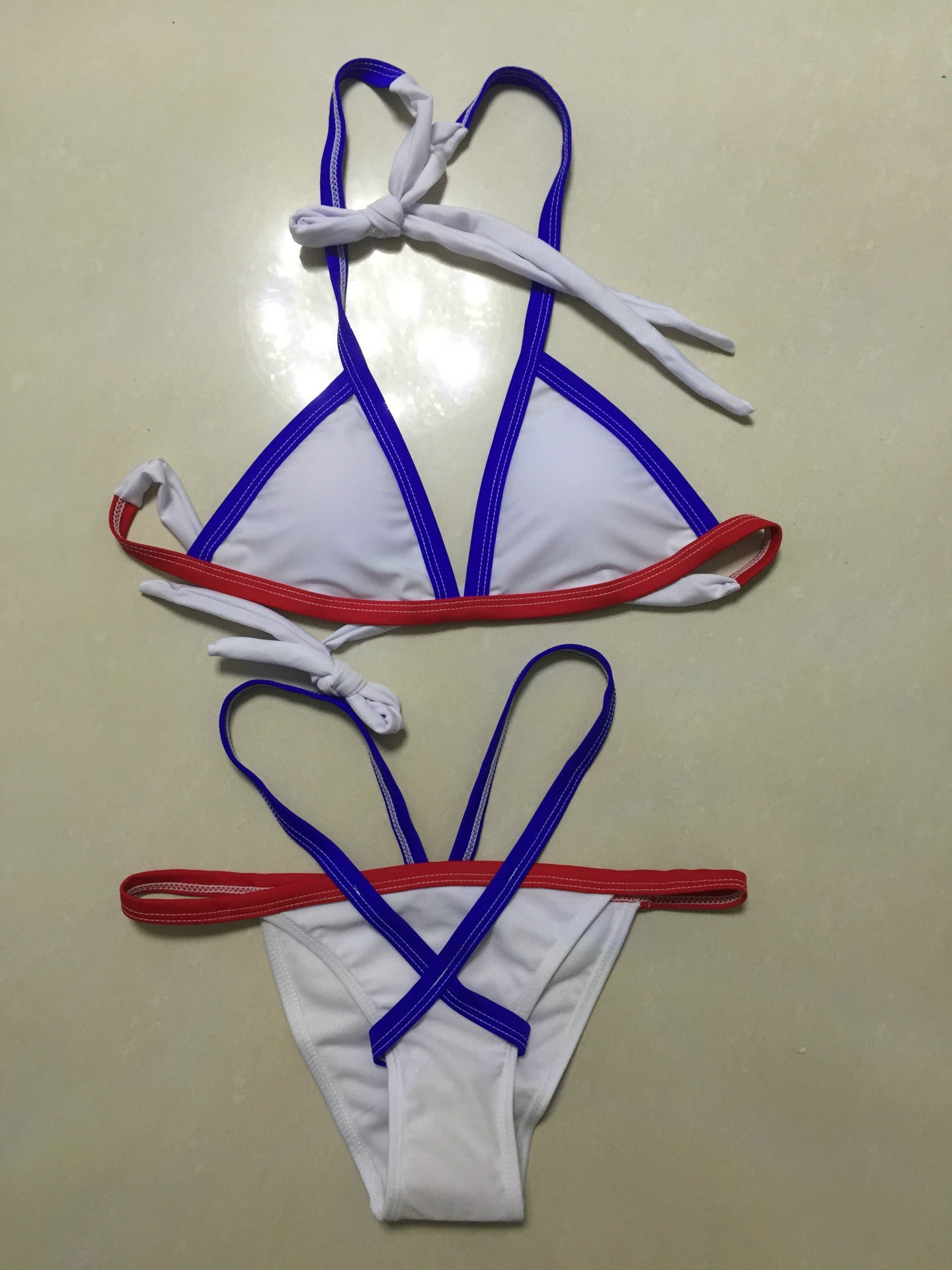 Strappy Colorful Bikini Set, bikini, VIVIMARKS