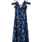 Floral Slit Cotton Maxi Dress, dress, VIVIMARKS