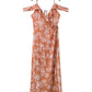 Floral Slit Cotton Maxi Dress, dress, VIVIMARKS