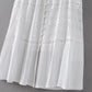White Lace Front Buttons Dress, dress, VIVIMARKS