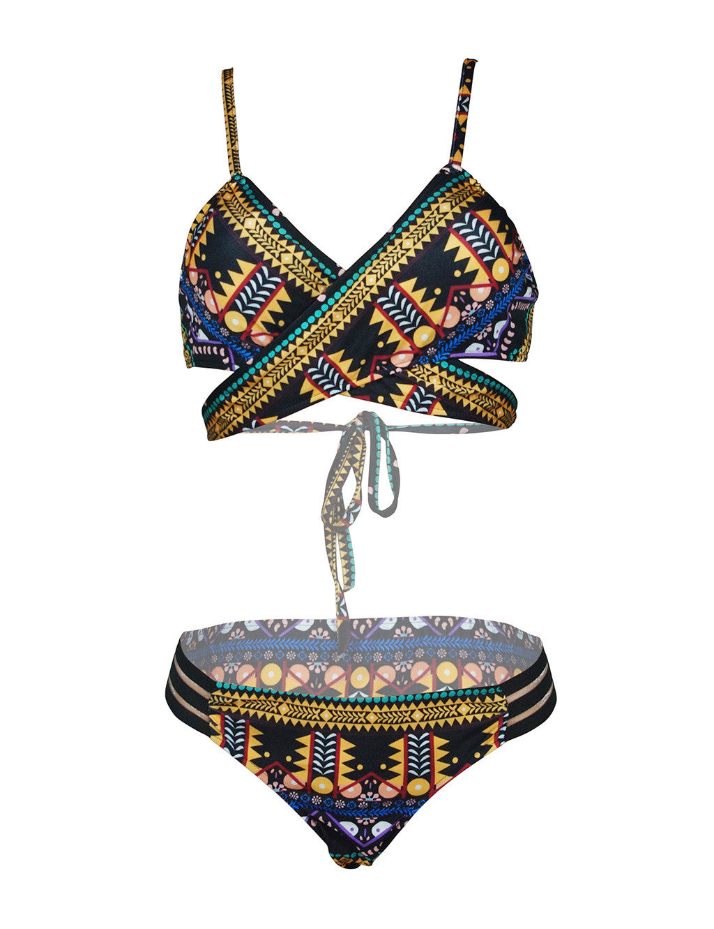 Bohemian Print Bikini Set, bikini, VIVIMARKS