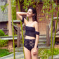 Crochet Off The Shoulder Bikini Set, bikini, VIVIMARKS