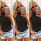 Lace Sleeveless Romper, romper, VIVIMARKS