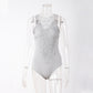 Lace Sleeveless Romper, romper, VIVIMARKS