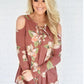 Floral Off The Shoulder Top, top, VIVIMARKS