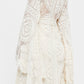 Beige Lace Long Cardigan, cardigan, VIVIMARKS