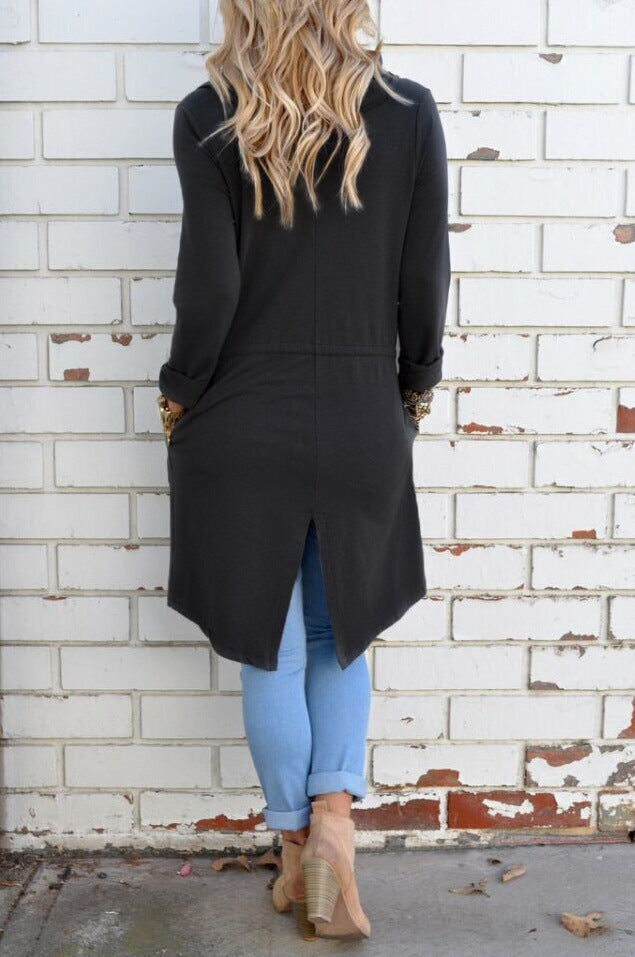 Gray Cardigan