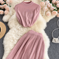 Knit Two Pieces Set