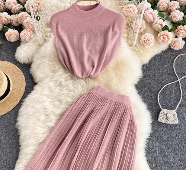Knit Two Pieces Set