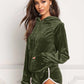 Casual Hoodie Sweatshirt And Shorts Two Pieces Set, two pieces, VIVIMARKS