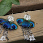 Peacock Feathers Earrings, ACCESSORIES, VIVIMARKS