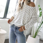 Stripe Long Sleeve Top