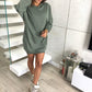 Casual Sweatshirt Dress, , VIVIMARKS