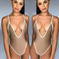 Deep V Neck Bikini