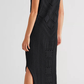 Knit Slit  Cover Up