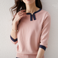 Casual knitted sweater top