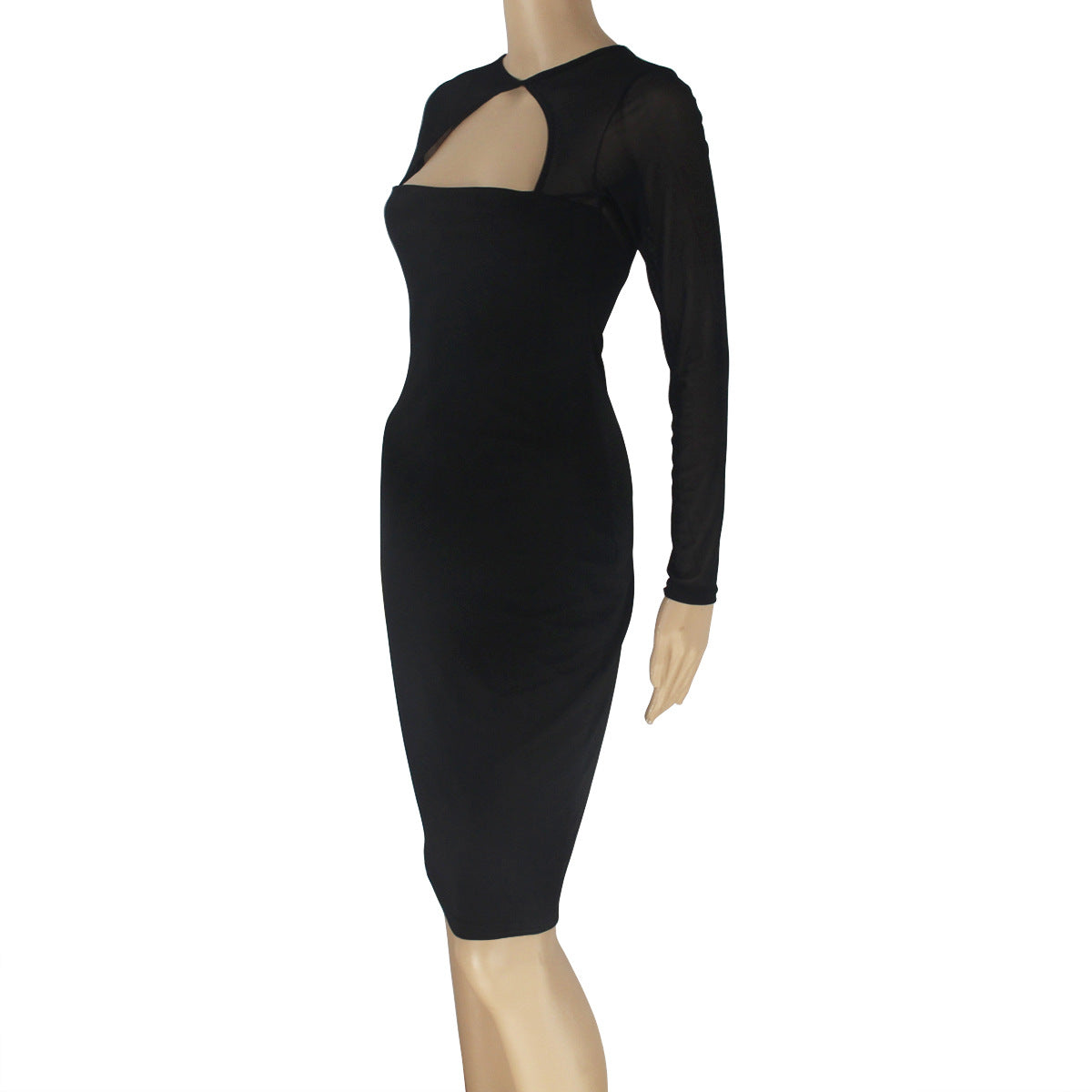 Tulle Splicing  Bodycon Dress, dress, VIVIMARKS