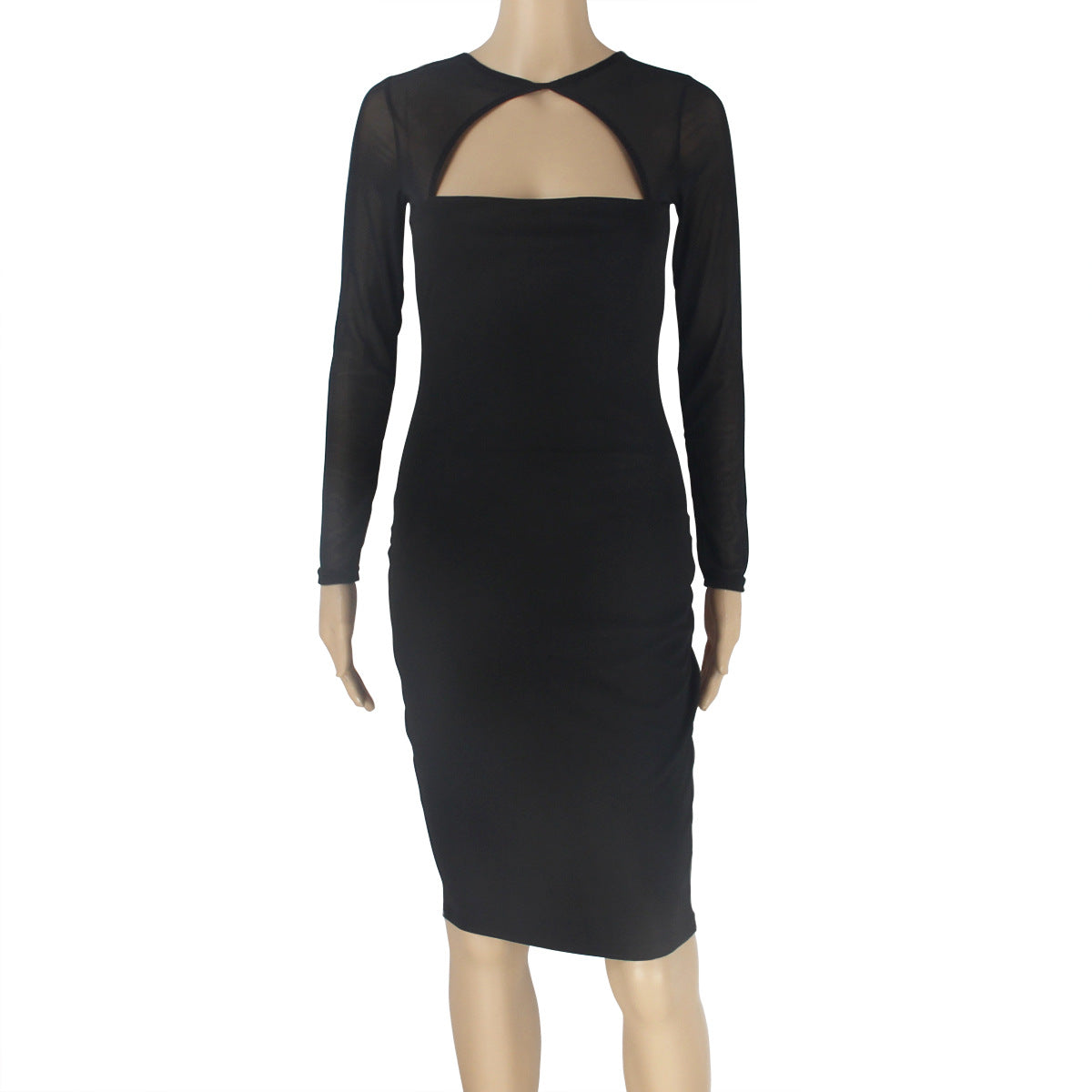 Tulle Splicing  Bodycon Dress, dress, VIVIMARKS
