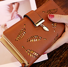 Leaves Hollow Out Purse