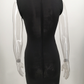 Floral See-through Bodycon Dress