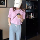 Folded Chiffon Top