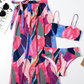 Multicolour Three Pieces Bikini Set