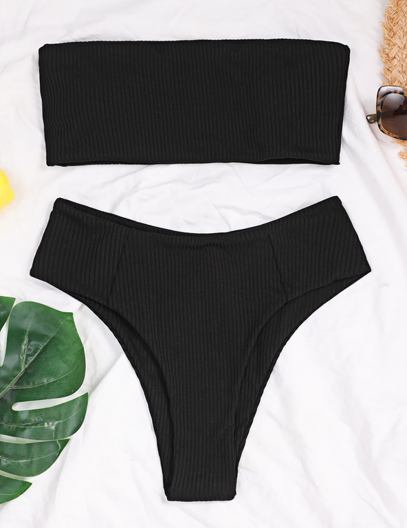 Strapless Bikini Set