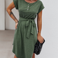 Solid Color Dress