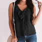 Ruffles V Neck Chiffon Top