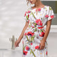 Floral Slit Dress, dress, VIVIMARKS