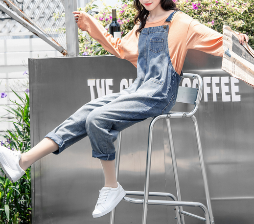 Denim  Romper