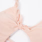 Pink Cut Out One Piece Swimsuit