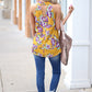 Floral Sleeveless Top, top, VIVIMARKS