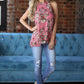 Floral Sleeveless Top, top, VIVIMARKS