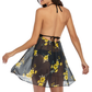 Knit Chiffon Swimwear