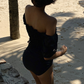 Off The Shoulder Lace Swimwear