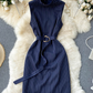 Stripe Sleeveless Dress