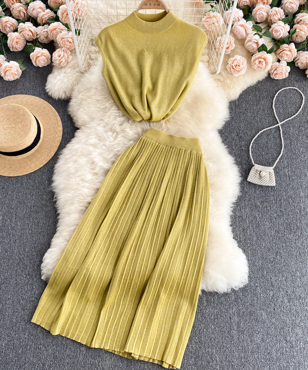 Knit Two Pieces Set