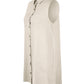 Sleeveless Front Buttons Blouse