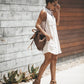 Sleeveless Front Buttons Blouse