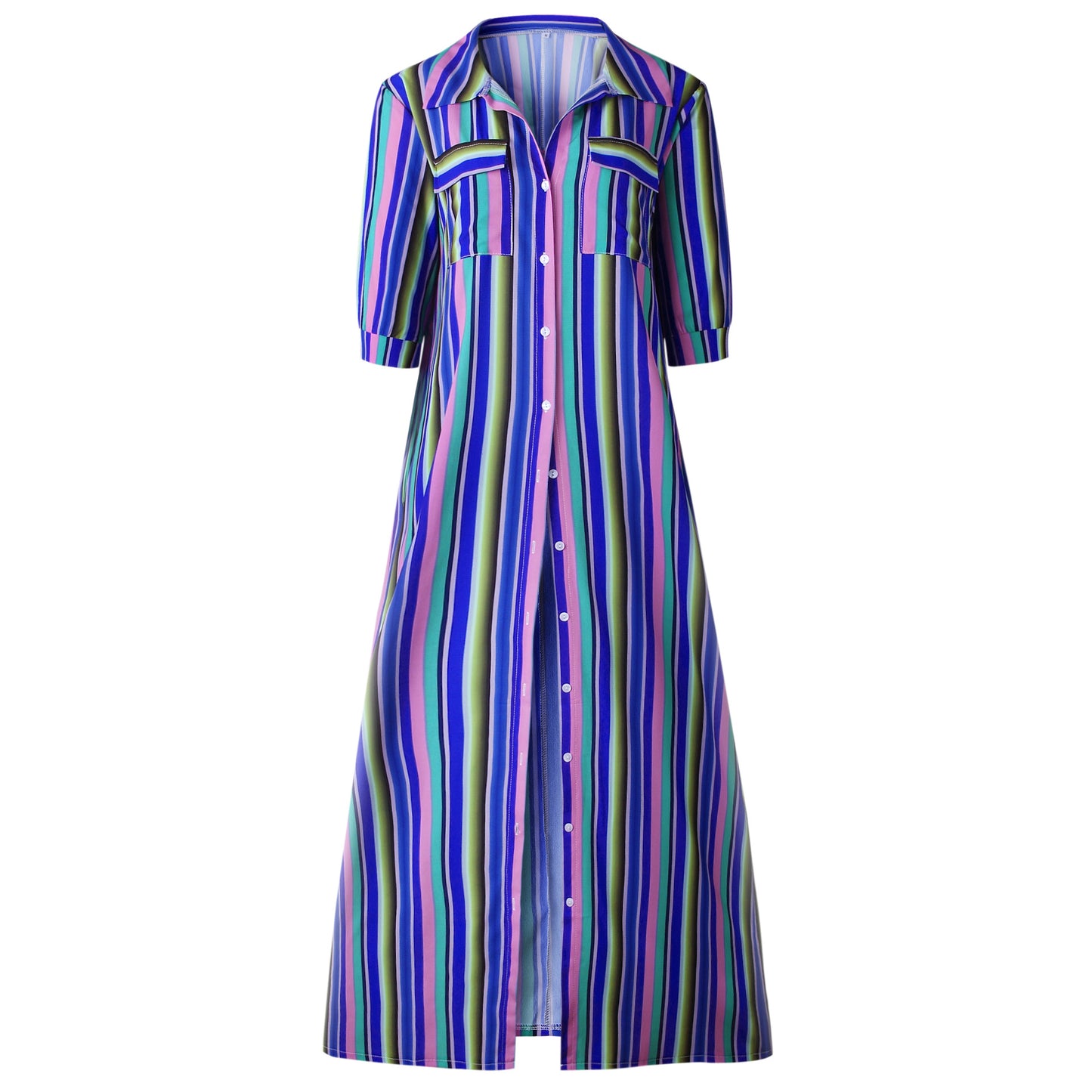 Stripe Colorful Dress