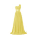 One Shoulder Maxi Party Dress
