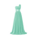 One Shoulder Maxi Party Dress