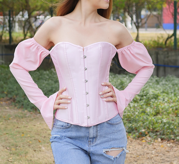 Off The Shoulder Back Lace Up Top