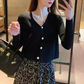 Front Buttons Sweater
