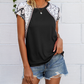 Leopard Print Casual Top