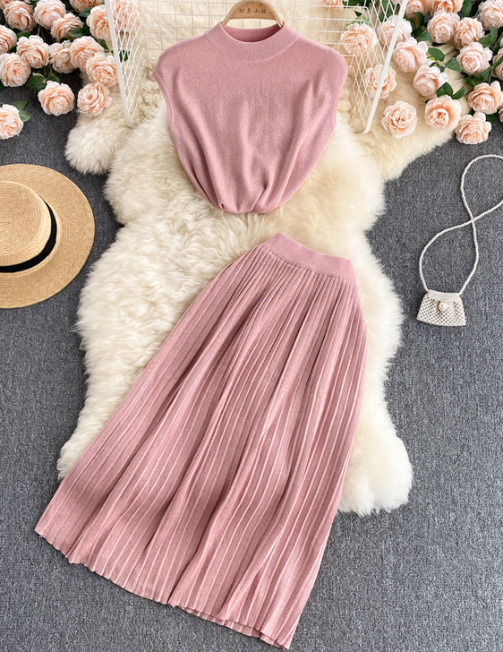Knit Two Pieces Set