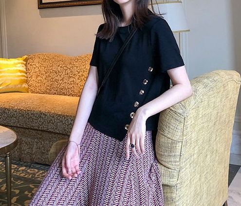 Casual Irregular T Shirt