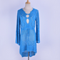 High Low Knit Cover Up