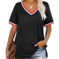 Casual. V Neck Top